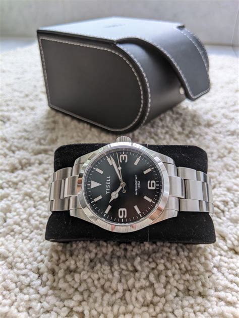 tisell explorer vs rolex explorer|tisell Rolex 9015 review.